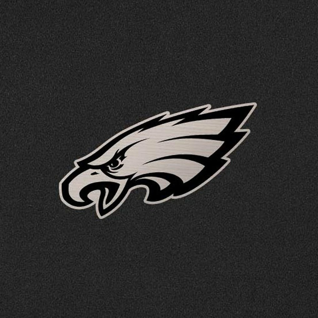 Philadelphia Eagles Antigua Content Quarter-Zip Top Charcoal - NFL