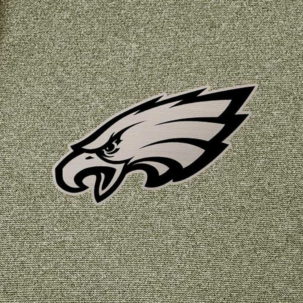 Philadelphia Eagles Antigua Effortless Full-Zip Hoodie Jacket Olive - NFL