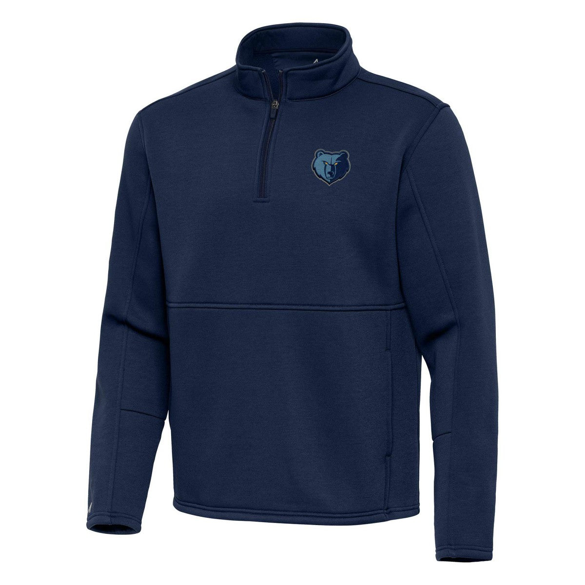 NBA - Memphis Grizzlies Antigua Twist Quarter-Zip Pullover Top - Navy