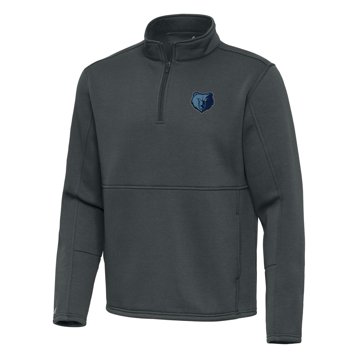 NBA - Memphis Grizzlies Antigua Twist Quarter-Zip Pullover Top - Pewter