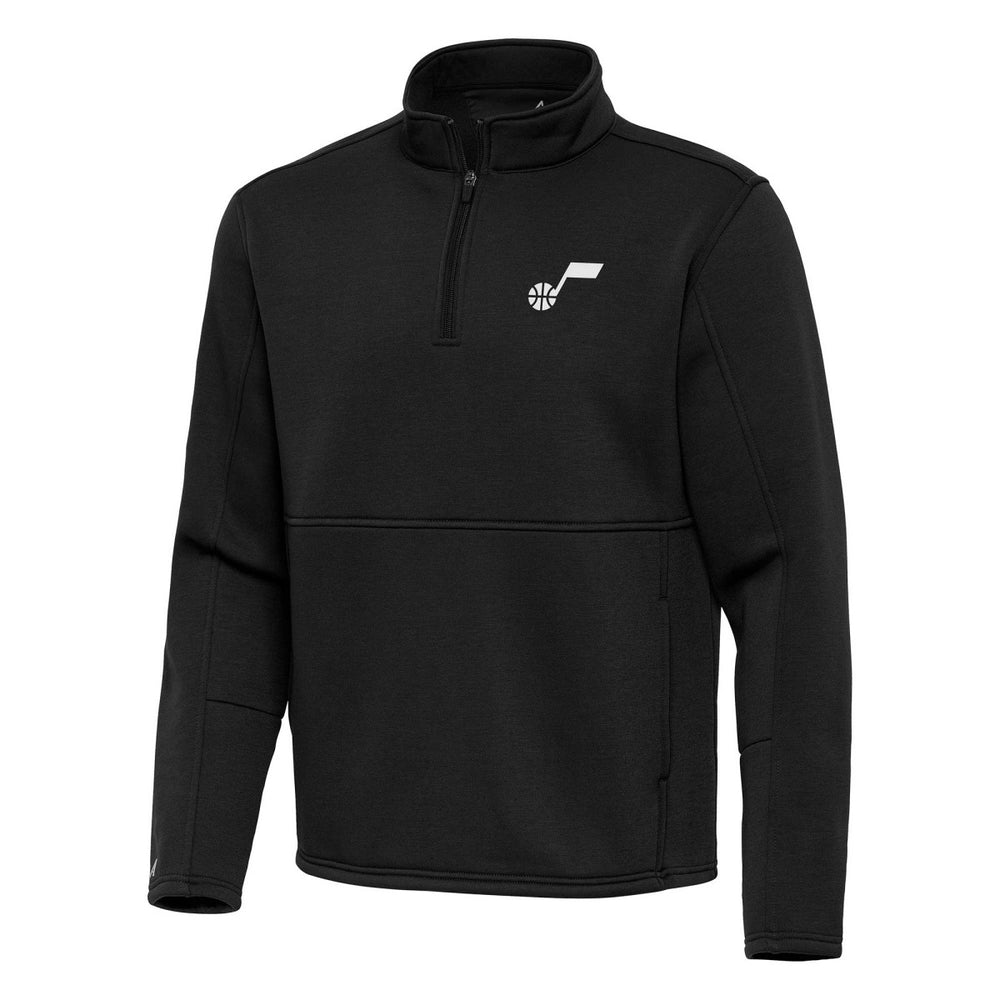 NBA - Utah Jazz Antigua Twist Quarter-Zip Pullover Top - Black