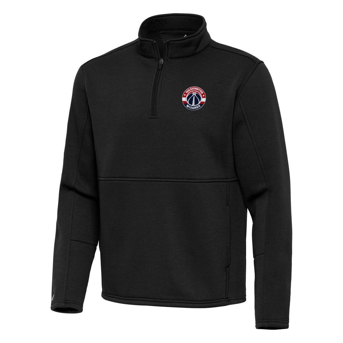 NBA - Washington Wizards Antigua Twist Quarter-Zip Pullover Top - Black