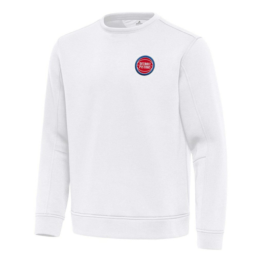 NBA - Detroit Pistons Antigua Relevant Pullover Sweatshirt - White