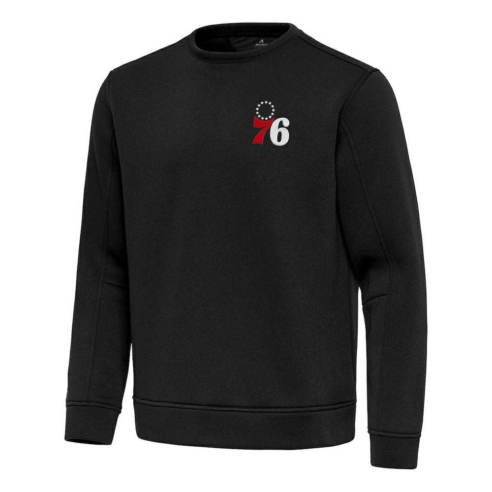 NBA - Philadelphia 76ers Antigua Relevant Pullover Sweatshirt - Black