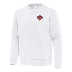 NBA - New York Knicks Antigua Relevant Pullover Sweatshirt - White