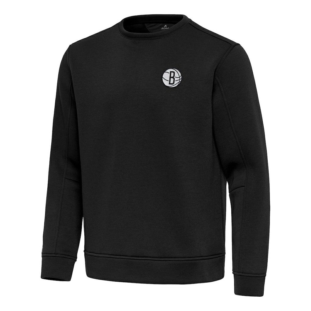 NBA - Brooklyn Nets Antigua Relevant Pullover Sweatshirt - Black