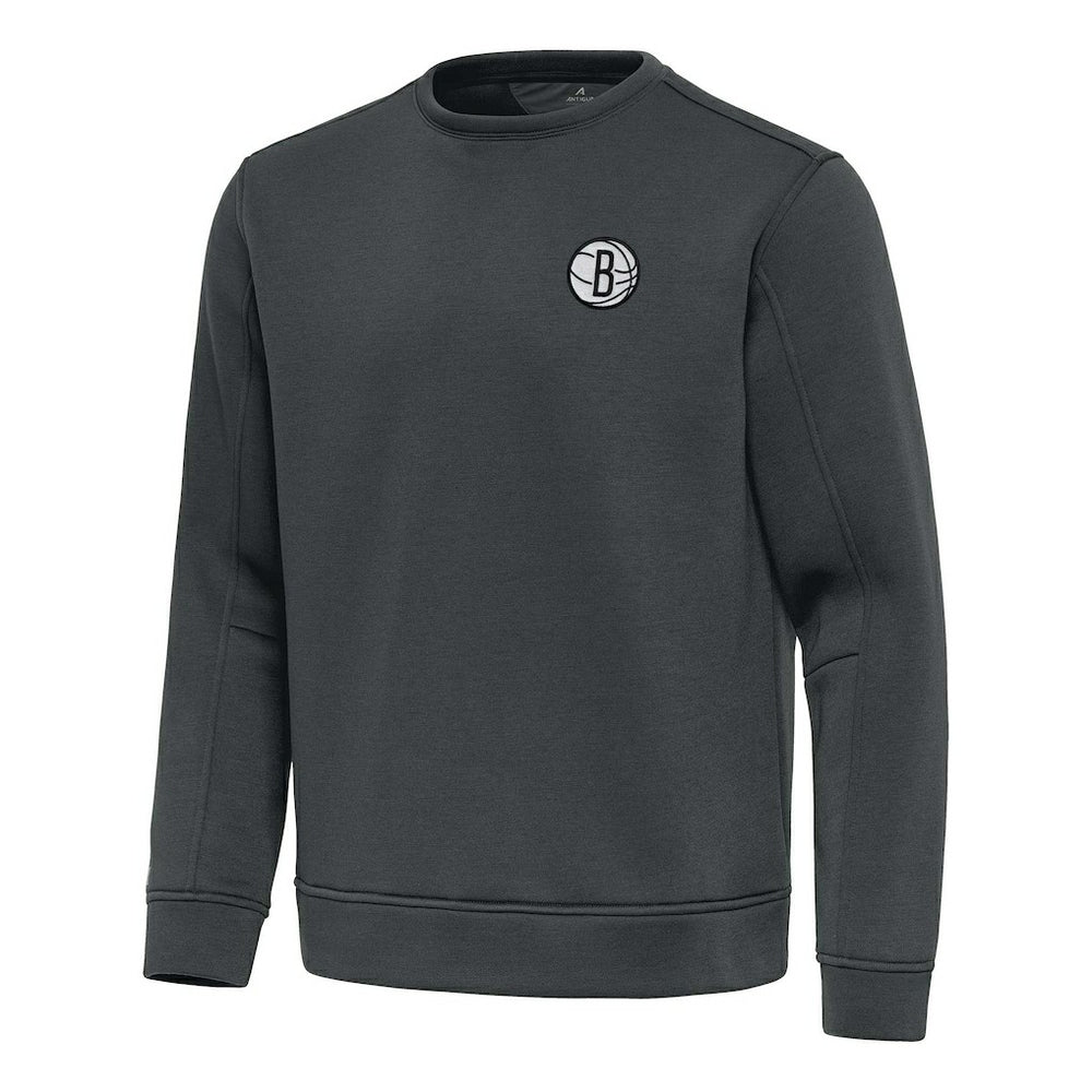 NBA - Brooklyn Nets Antigua Relevant Pullover Sweatshirt - Pewter
