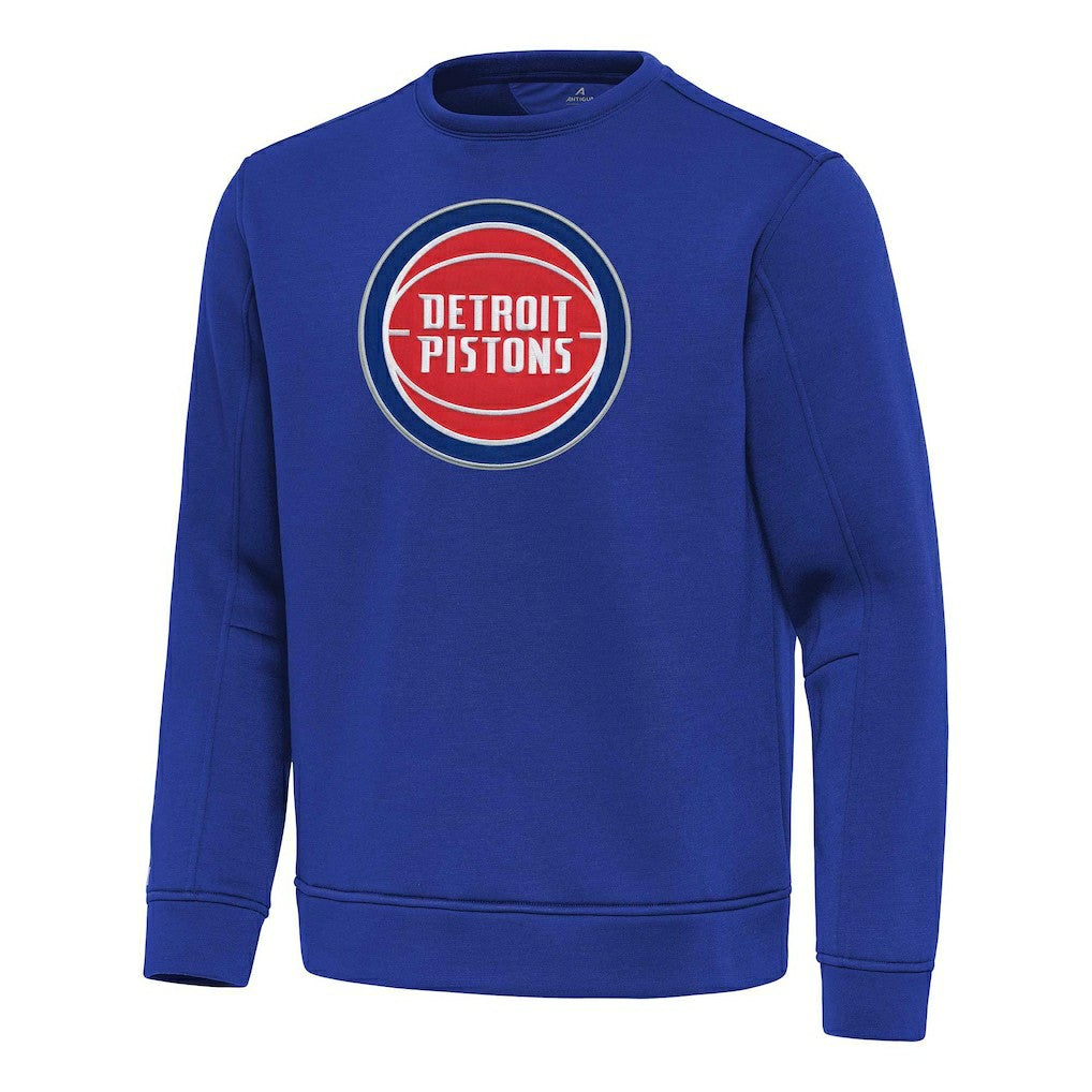 NBA - Detroit Pistons Antigua Relevant Pullover Sweatshirt - Blue