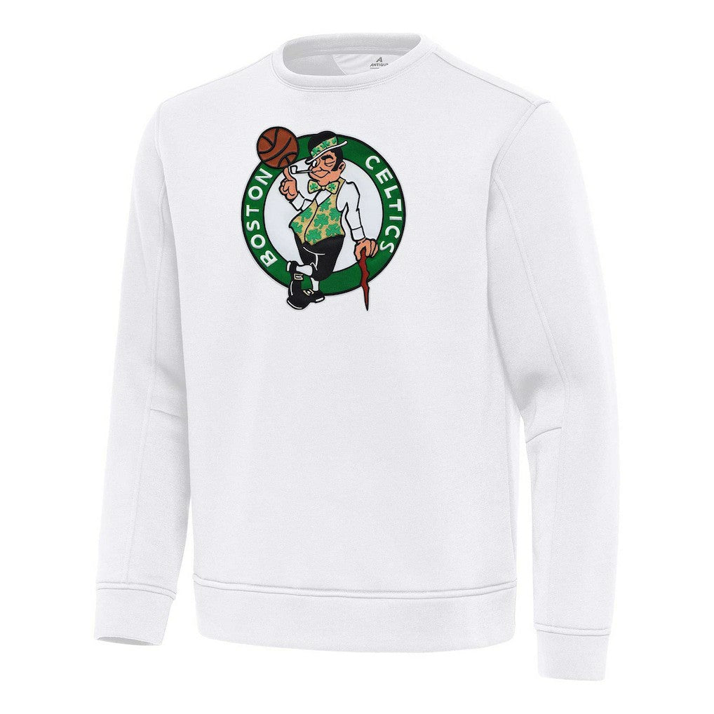 NBA - Boston Celtics Antigua Relevant Pullover Sweatshirt - White