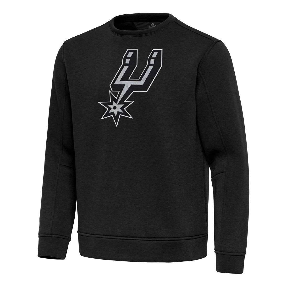 NBA - San Antonio Spurs Antigua Relevant Pullover Sweatshirt - Black