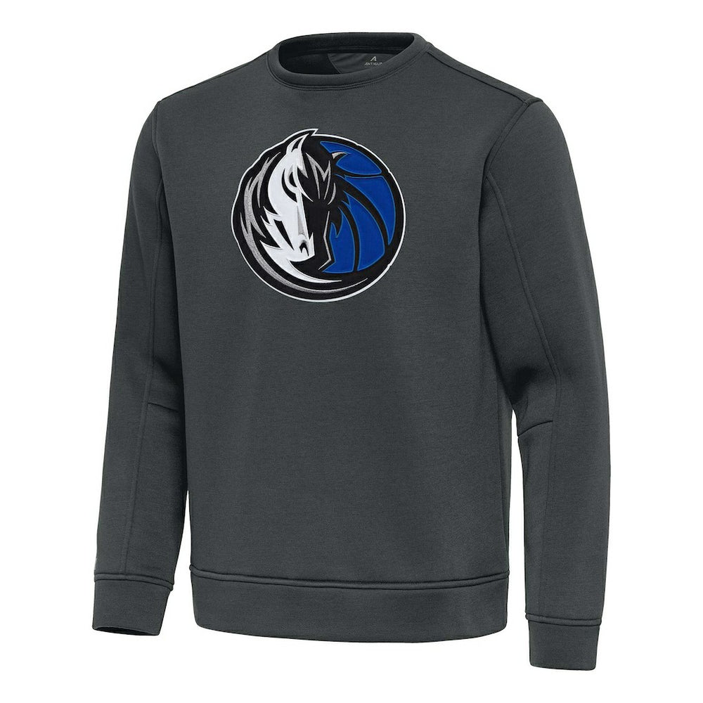 NBA - Dallas Mavericks Antigua Relevant Pullover Sweatshirt - Pewter