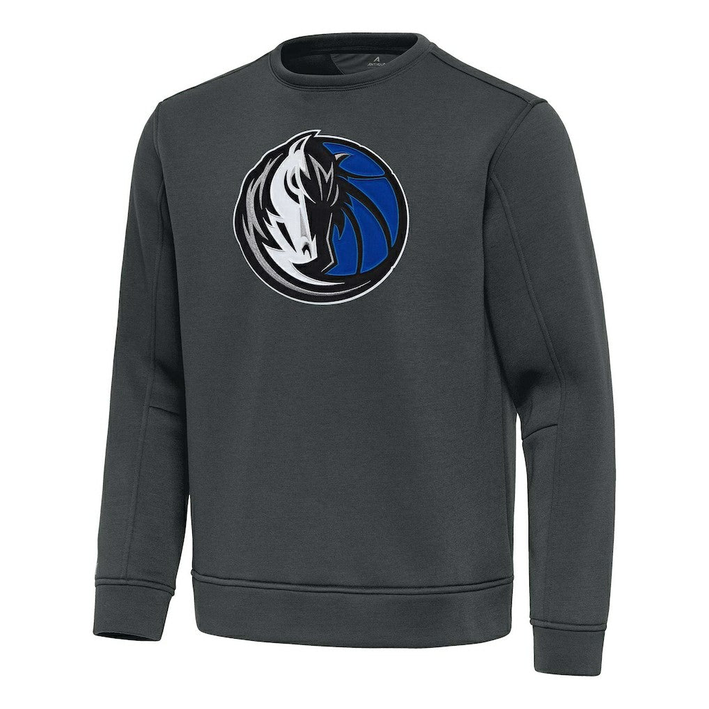 NBA - Dallas Mavericks Antigua Relevant Pullover Sweatshirt - Pewter