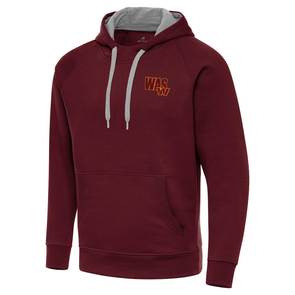 Men's Washington Commanders Antigua Victory Pullover Hoodie Burgundy - NFL
