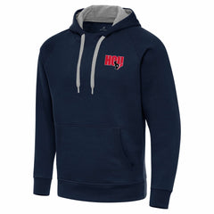 Men's Houston Texans Antigua Victory Pullover Hoodie Navy - NFL
