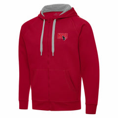 Men's Houston Texans Antigua Victory Full-Zip Hoodie Red - NFL