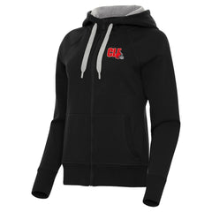 Cleveland Browns Antigua Women's Victory Full-Zip Hoodie Black - NFL