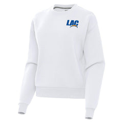 Los Angeles Chargers Antigua Women's Victory Pullover Sweatshirt White - NFL