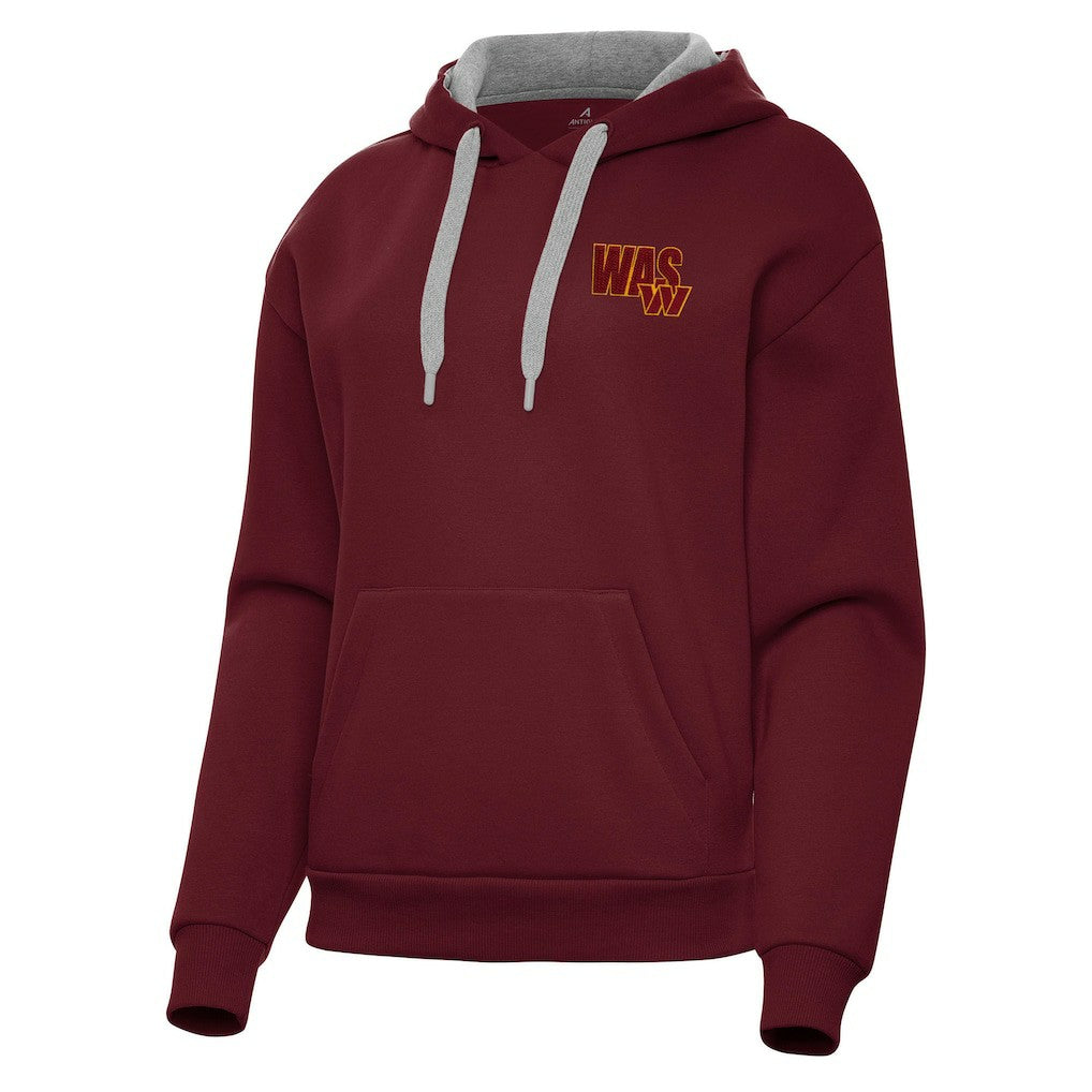 Washington Commanders Antigua Women's Victory Pullover Hoodie Burgundy - NFL