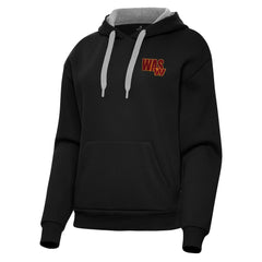 Washington Commanders Antigua Women's Victory Pullover Hoodie Black - NFL