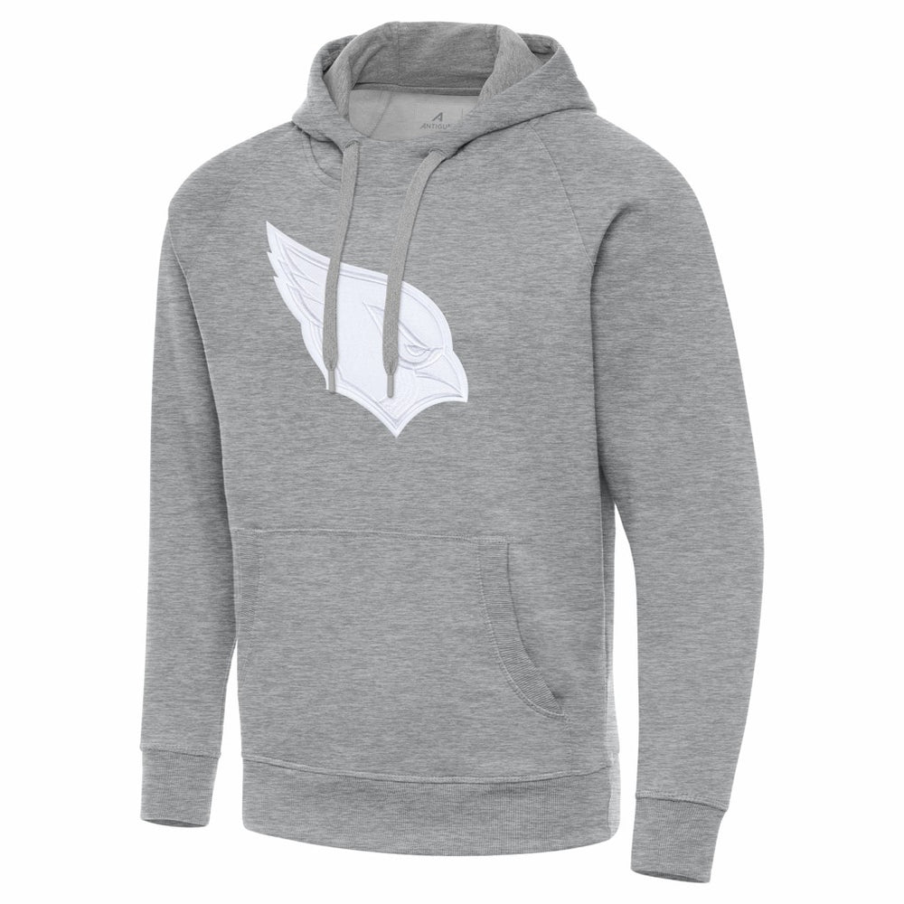 Arizona Cardinals Antigua Victory Pullover Hoodie Heather Gray - NFL