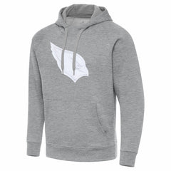 Arizona Cardinals Antigua Victory Pullover Hoodie Heather Gray - NFL