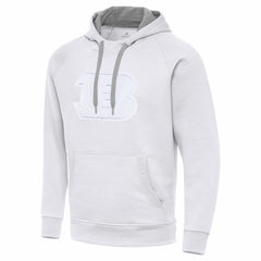 Cincinnati Bengals Antigua Victory Pullover Hoodie White - NFL