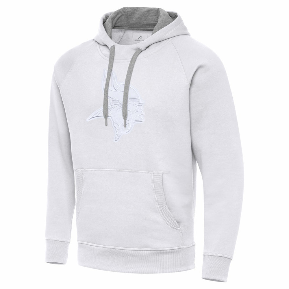 Minnesota Vikings Antigua Victory Pullover Hoodie White - NFL