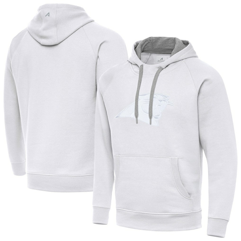 Carolina Panthers Antigua Victory Pullover Hoodie White - NFL