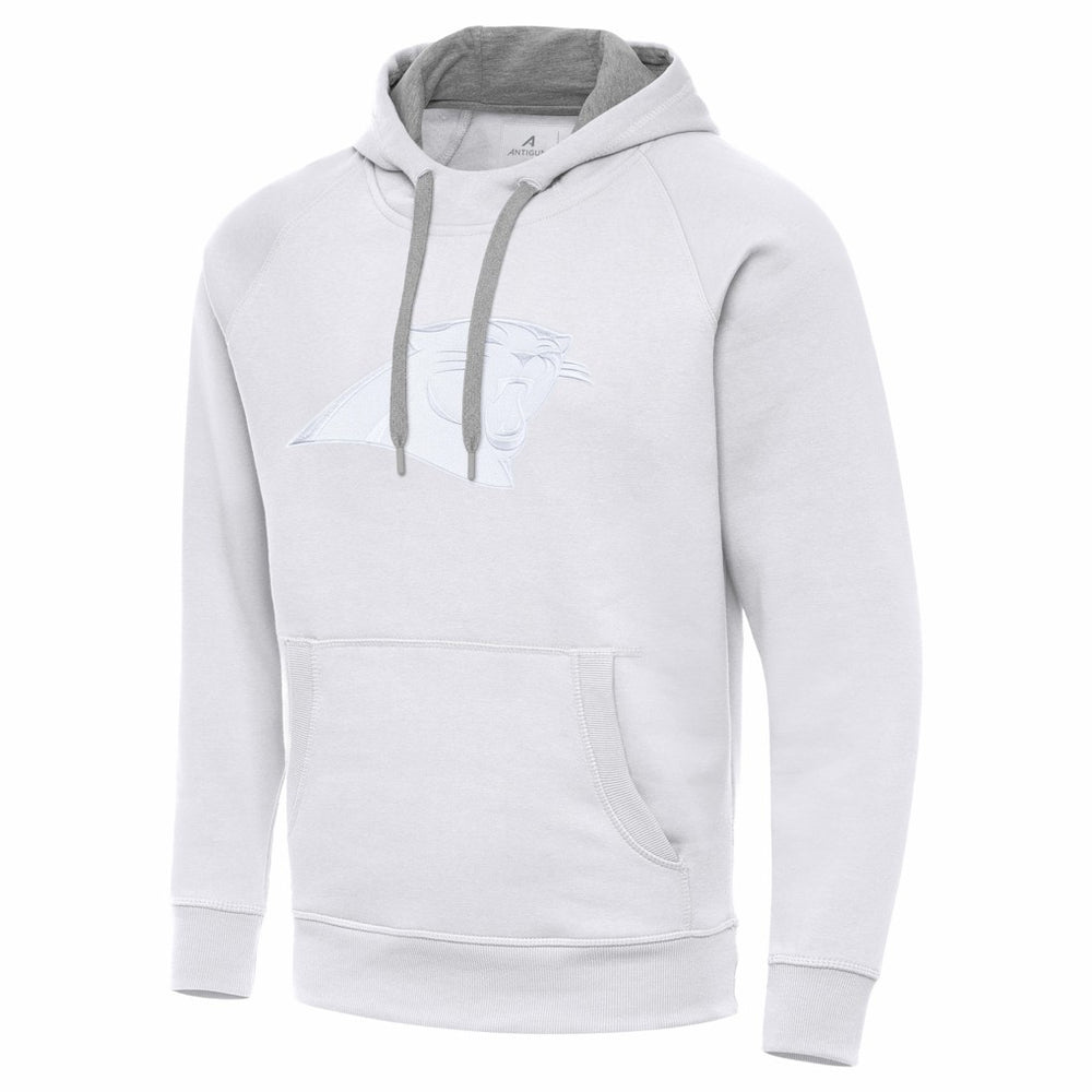 Carolina Panthers Antigua Victory Pullover Hoodie White - NFL