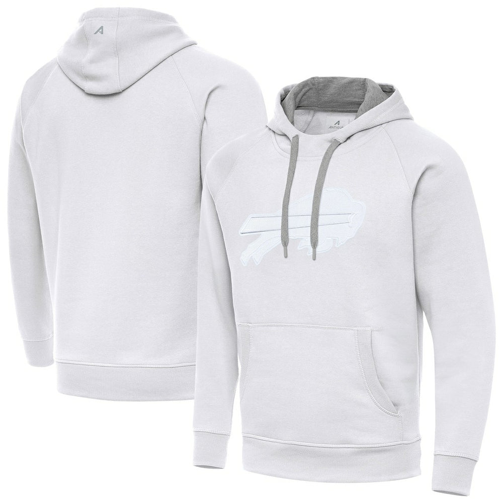 Buffalo Bills Antigua Victory Pullover Hoodie White - NFL