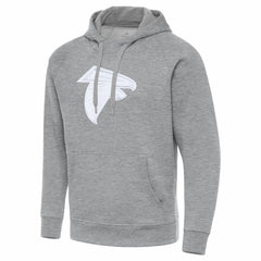 Atlanta Falcons Antigua Victory Pullover Hoodie Heather Gray - NFL