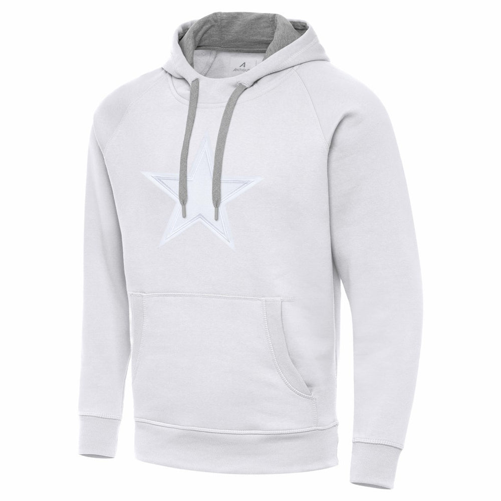 Dallas Cowboys Antigua Victory Pullover Hoodie White - NFL