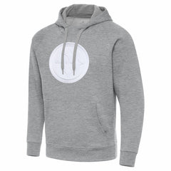 Pittsburgh Steelers Antigua Victory Pullover Hoodie Heather Gray - NFL