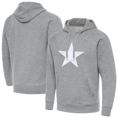 Dallas Cowboys Antigua Victory Pullover Hoodie Heather Gray - NFL