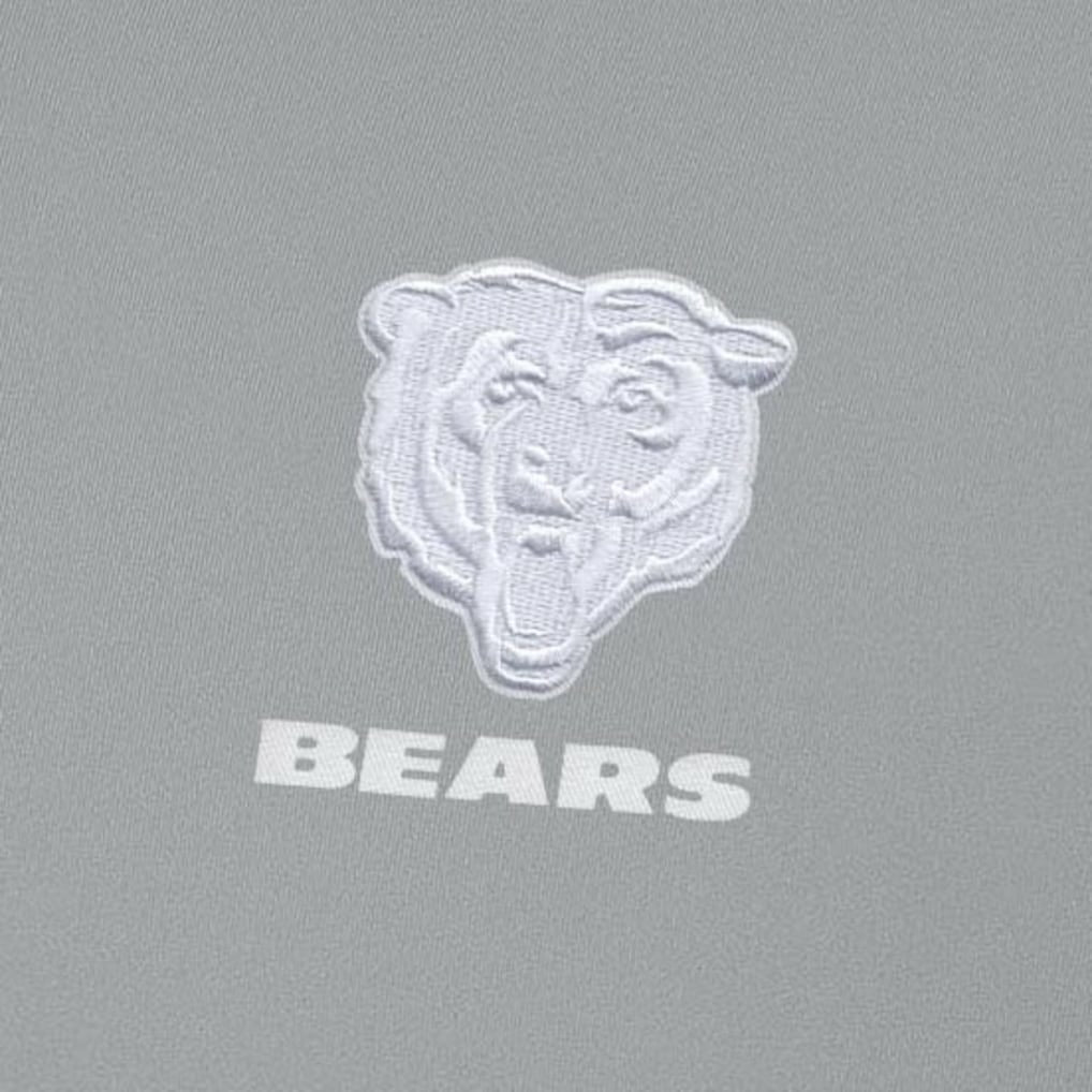 Chicago Bears Men's Antigua Intent Quarter-Zip Jacket Gray - NFL