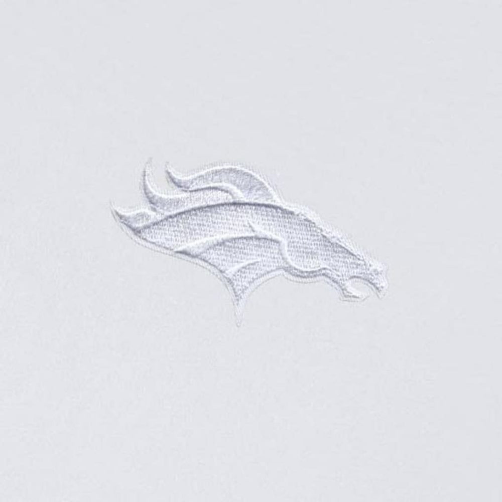 Denver Broncos Antigua Intent Quarter-Zip Jacket White - NFL