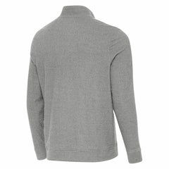 Indianapolis Colts Antigua Subtle Quarter-Zip Jacket Heather Gray - NFL