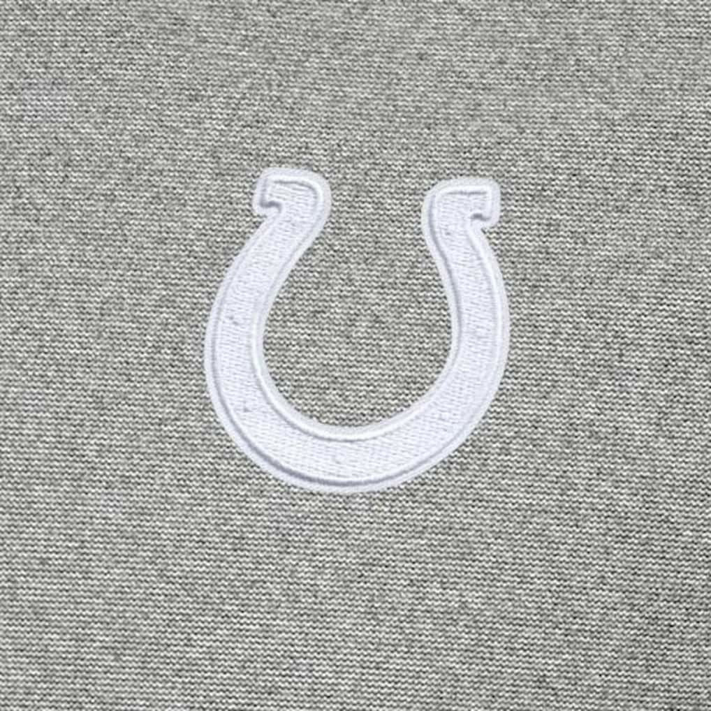 Indianapolis Colts Antigua Subtle Quarter-Zip Jacket Heather Gray - NFL