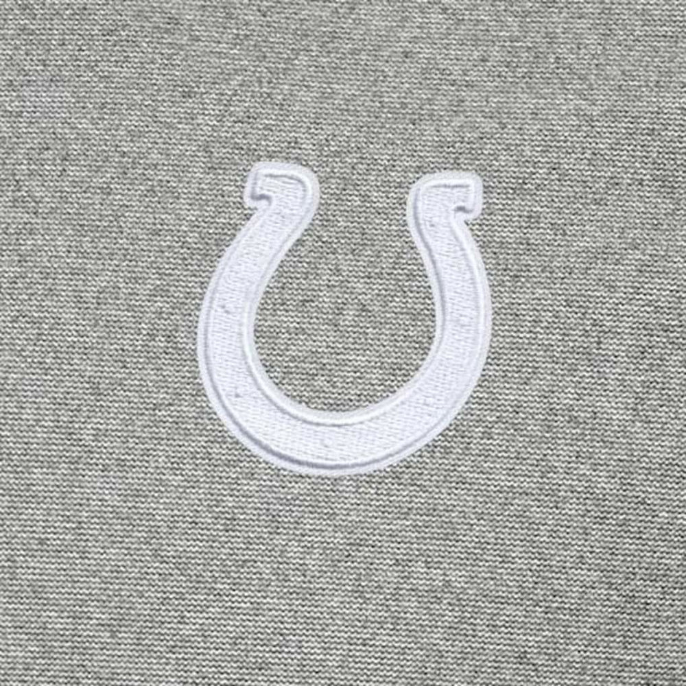 Indianapolis Colts Antigua Subtle Quarter-Zip Jacket Heather Gray - NFL