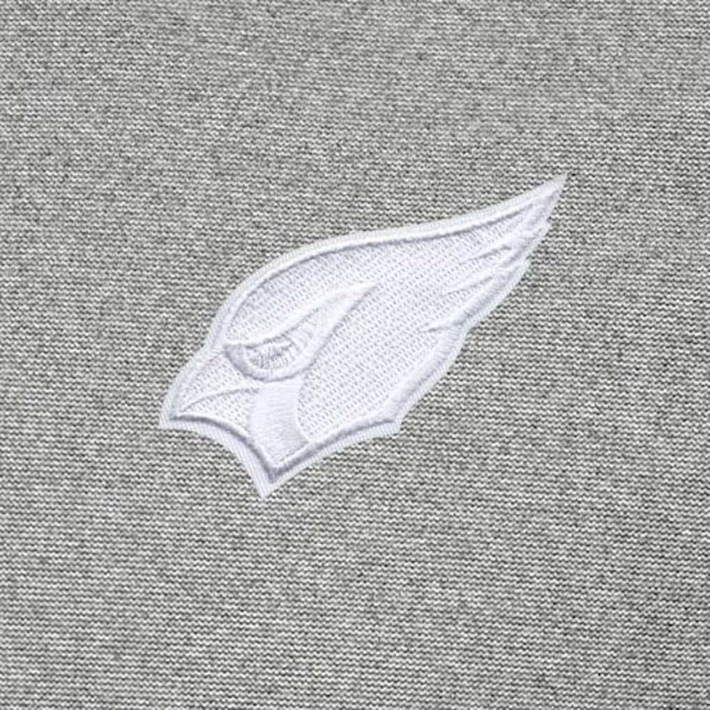 Arizona Cardinals Antigua Subtle Quarter-Zip Jacket Heather Gray - NFL
