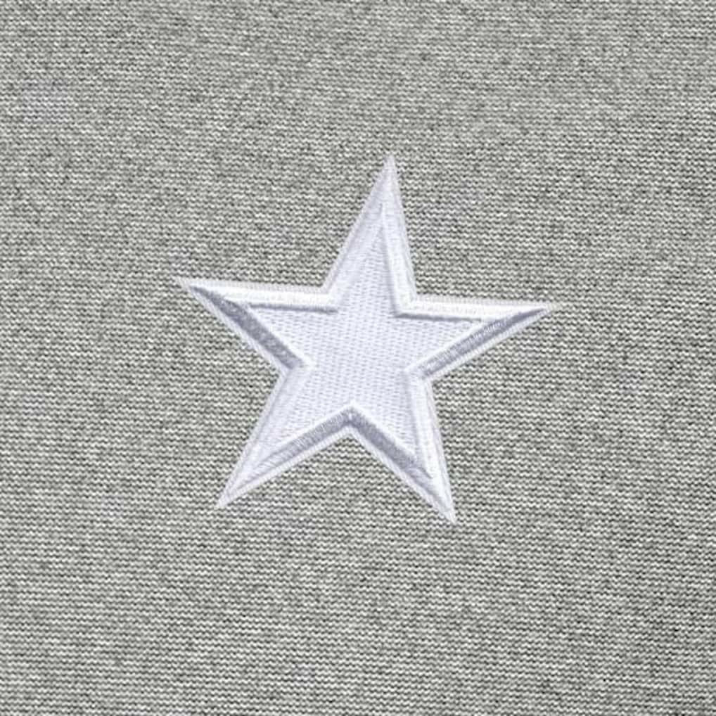 Dallas Cowboys Antigua Subtle Quarter-Zip Jacket Heather Gray - NFL