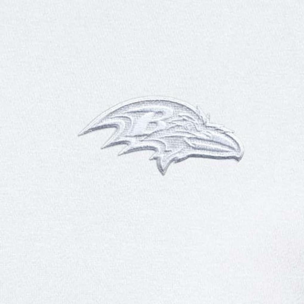 Baltimore Ravens Antigua Victory Quarter-Zip Top White - NFL