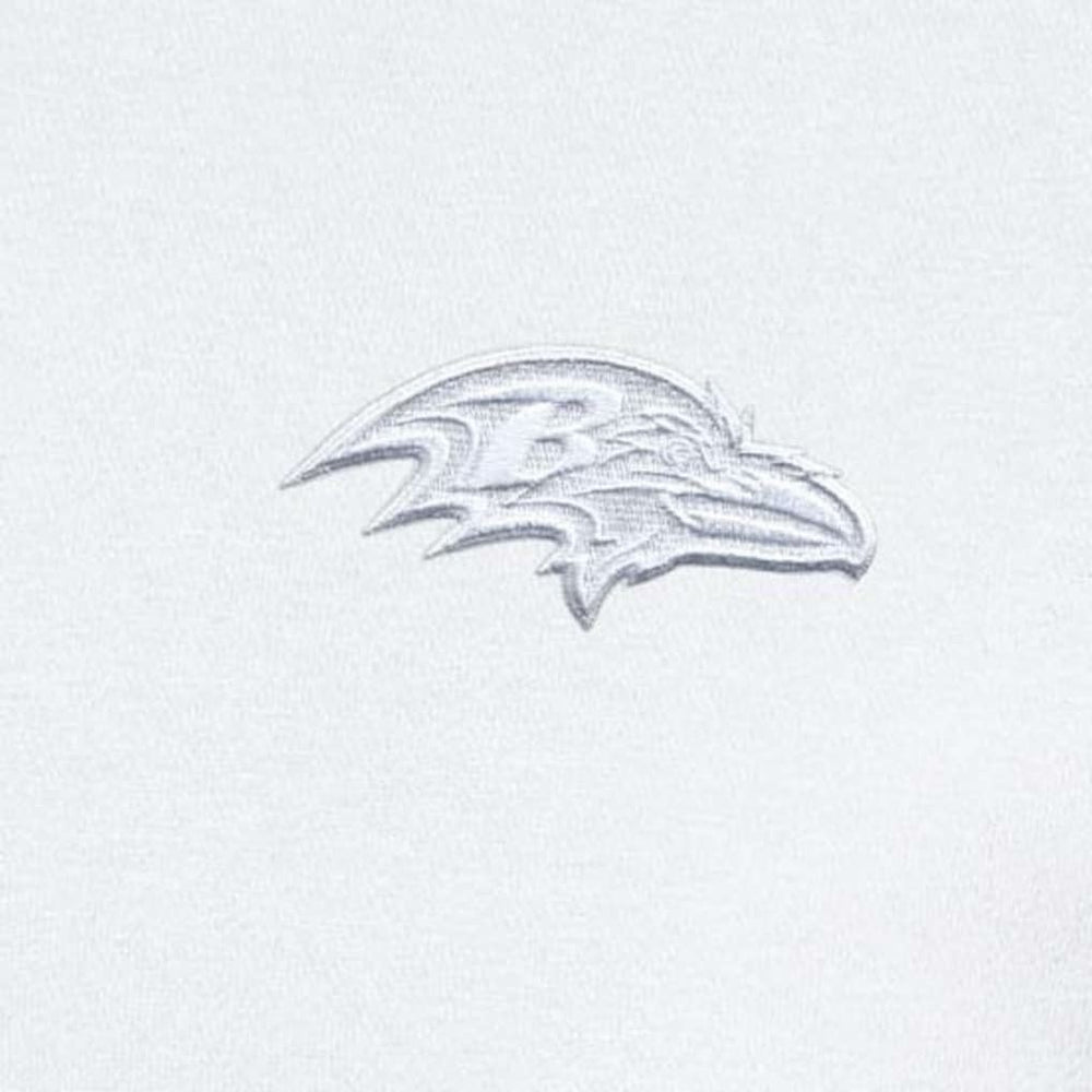 Baltimore Ravens Antigua Victory Quarter-Zip Top White - NFL