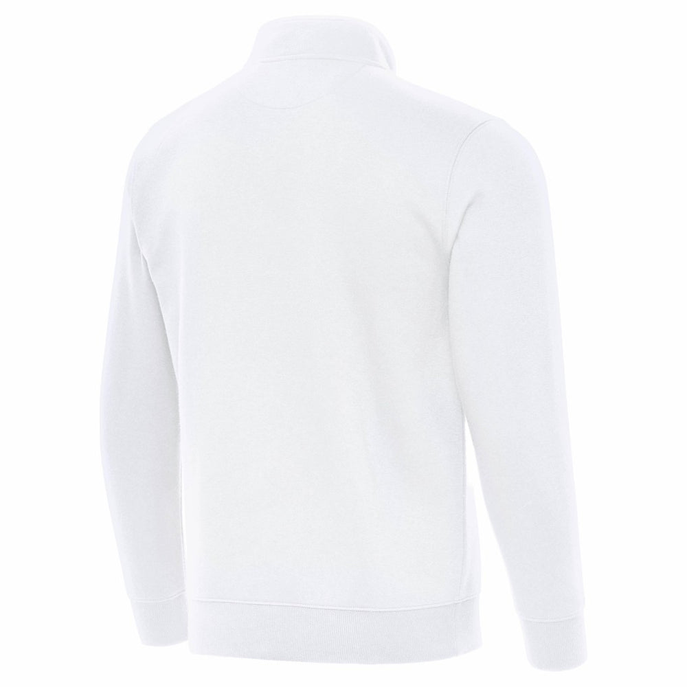 Houston Texans Antigua Victory Quarter-Zip Top White - NFL