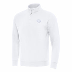 Jacksonville Jaguars Antigua Victory Quarter-Zip Top White - NFL