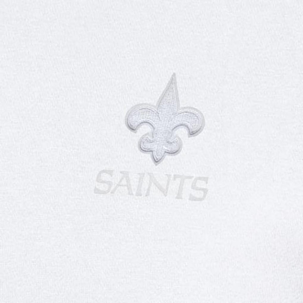 New Orleans Saints Antigua Victory Quarter-Zip Top White - NFL