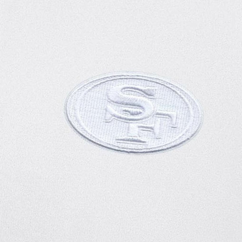 San Francisco 49ers Antigua Generation Quarter-Zip Top White - NFL