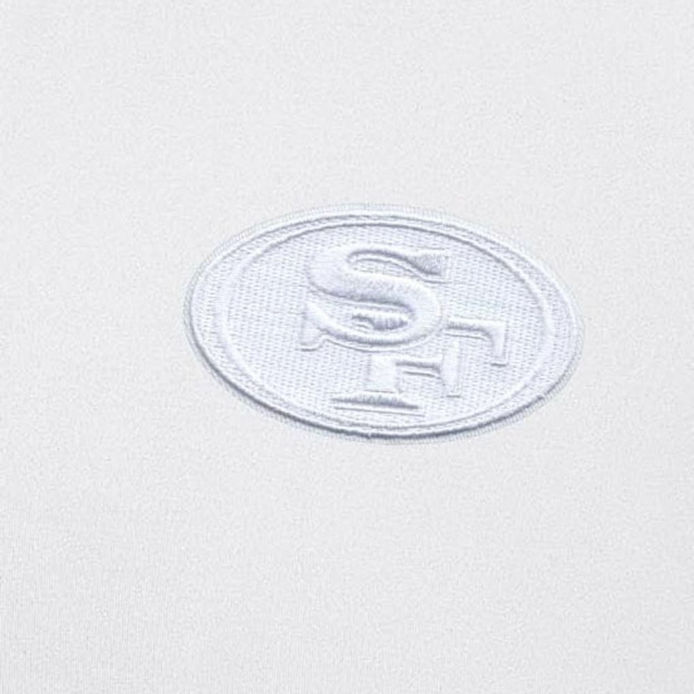 San Francisco 49ers Antigua Generation Quarter-Zip Top White - NFL