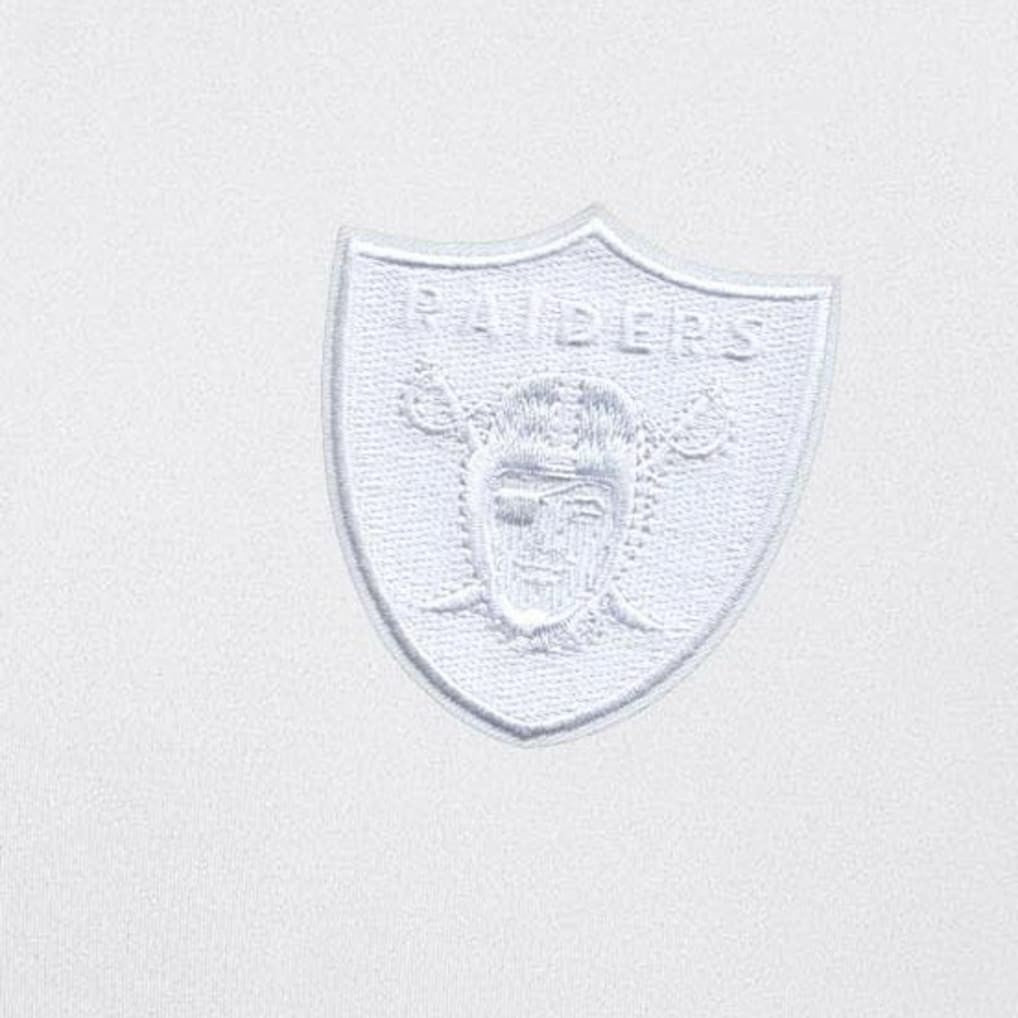 Las Vegas Raiders Antigua Generation Quarter-Zip Top White - NFL