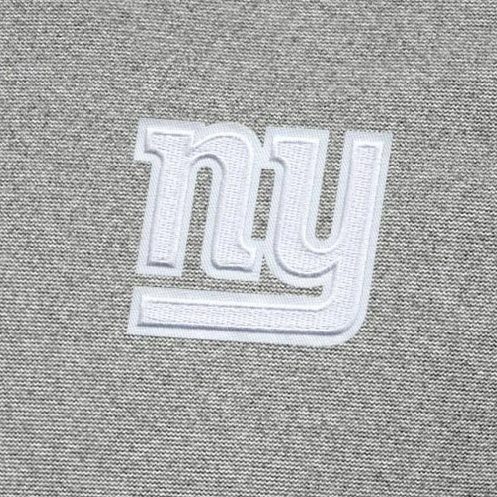 New York Giants Antigua Subtle Quarter-Zip Top Heather Gray - NFL